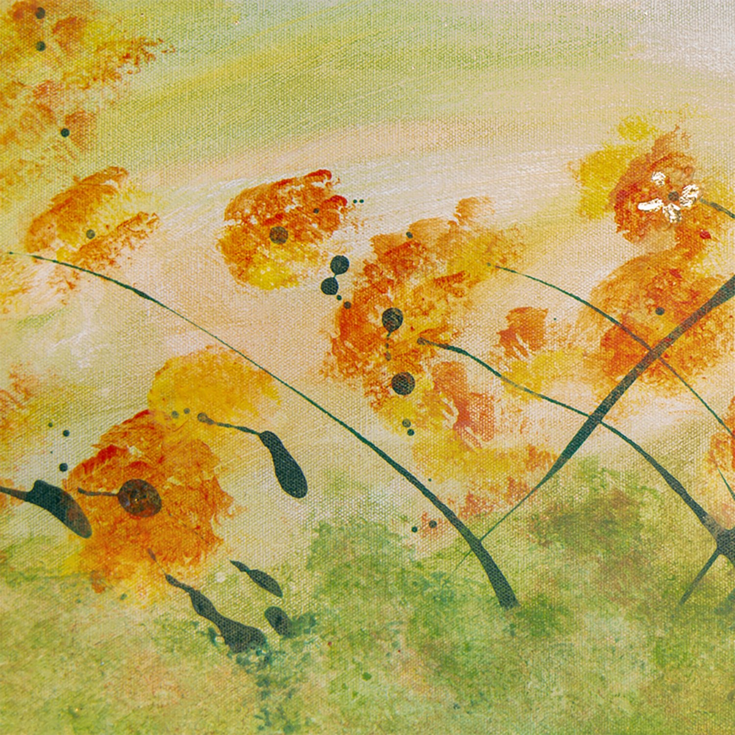 Golden Meadow close up